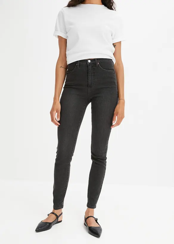 John Baner JEANSWEAR Skinny Jeans High Waist, Stretch Kostenloser Versand