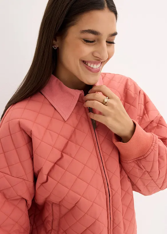 bpc bonprix collection Stepp-Blousonjacke mit Cord-Kragen Heißer Verkauf