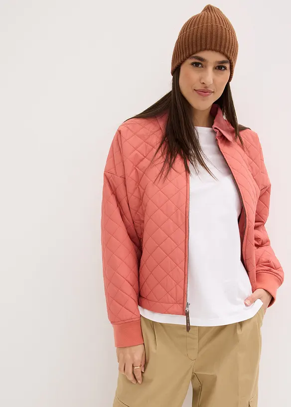 bpc bonprix collection Stepp-Blousonjacke mit Cord-Kragen Top Angebot