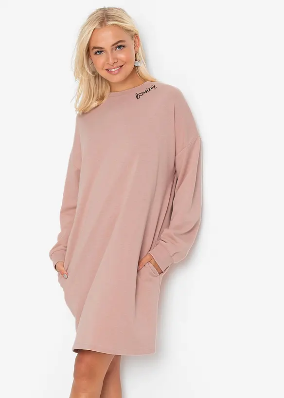 RAINBOW Oversized Sweatkleid Neueste Mode