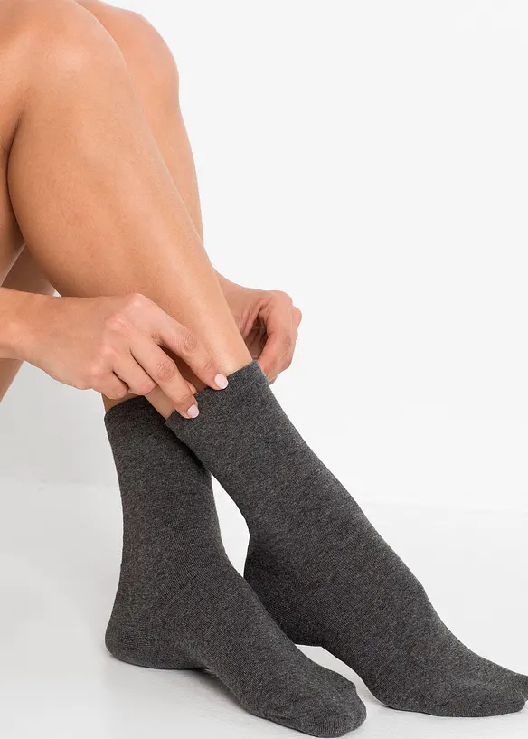bonprix Socken mit druckfreiem Bündchen mit Bio Baumwolle (4er Pack) Neueste Mode