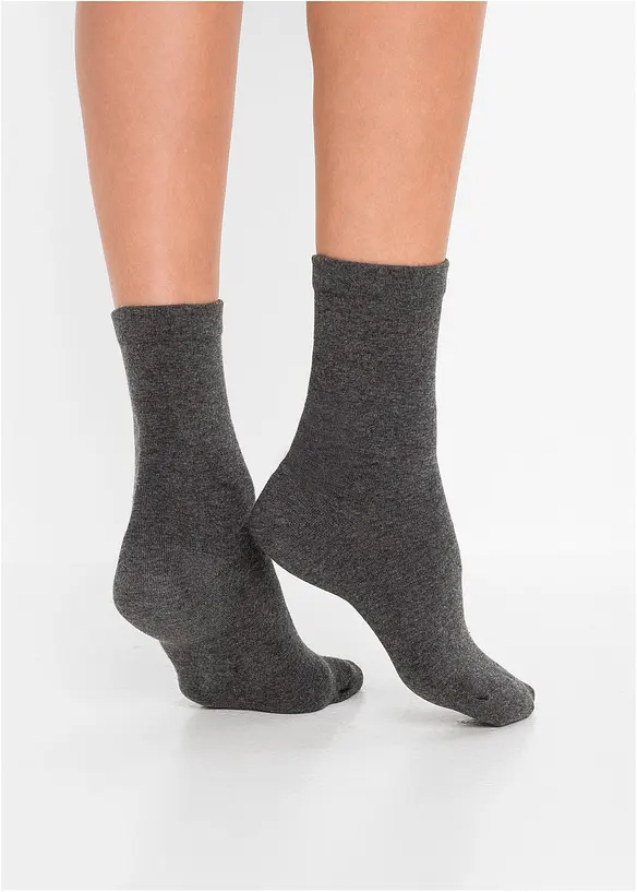 bonprix Socken mit druckfreiem Bündchen mit Bio Baumwolle (4er Pack) Online Outlet