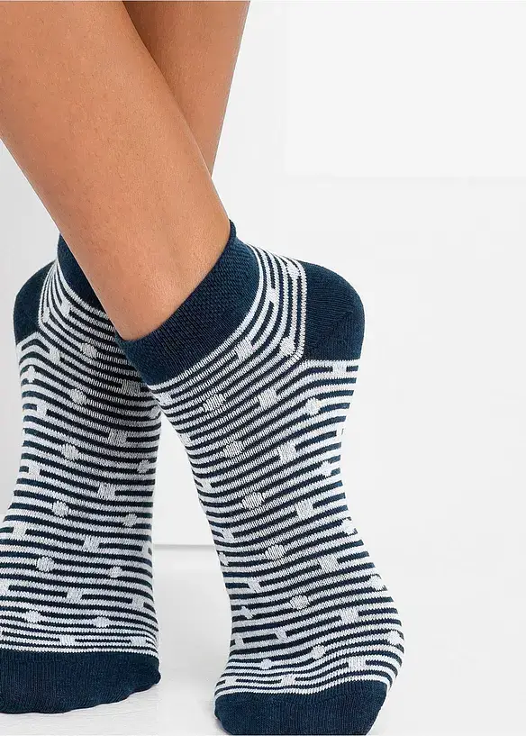 bonprix Sneakersocken mit Bio-Baumwolle (8er Pack) Zeitlich begrenztes Angebot