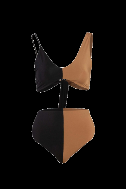 BIKINIS Mena Bikini Bronze/Schwarz Black Friday Preise