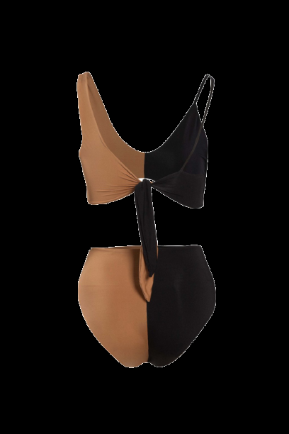 BIKINIS Mena Bikini Bronze/Schwarz Black Friday Preise