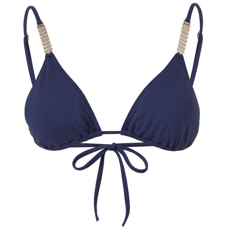 BIKINIS Maldives Padded Triangel Bikini Navy Top Angebot
