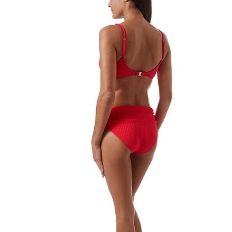 BIKINIS Bel Air Bügel Bikini Red Ribbed Zeitlich begrenztes Angebot