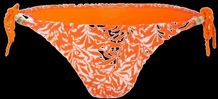 BIKINIS Ibiza Padded Triangel Bikini Orange im Angebot