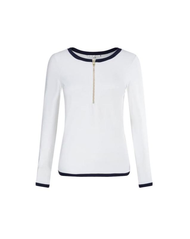 RESORTWEAR Classics Binding Rash Top Heißer Verkauf