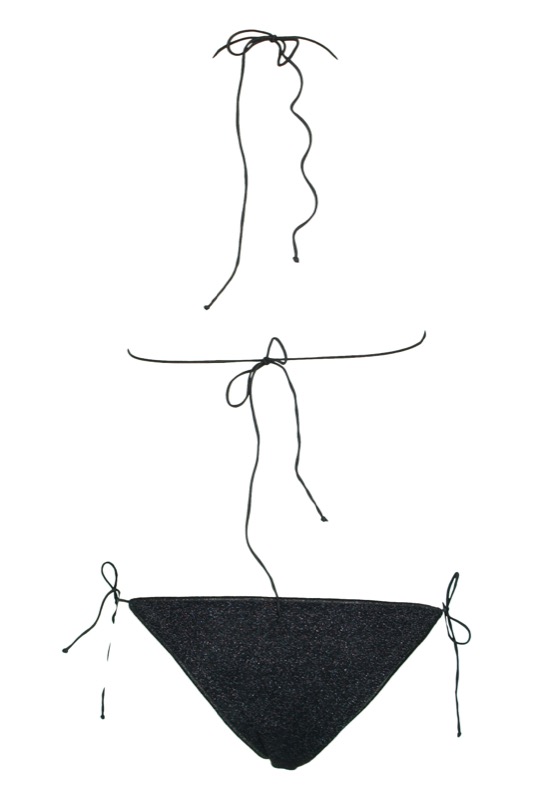 NEUHEITEN Lumière Padded Triangel Bikini schwarz Zeitbegrenzte Promotion