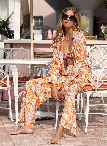 NEUHEITEN Paige Hemd Mirage Orange Günstig kaufen