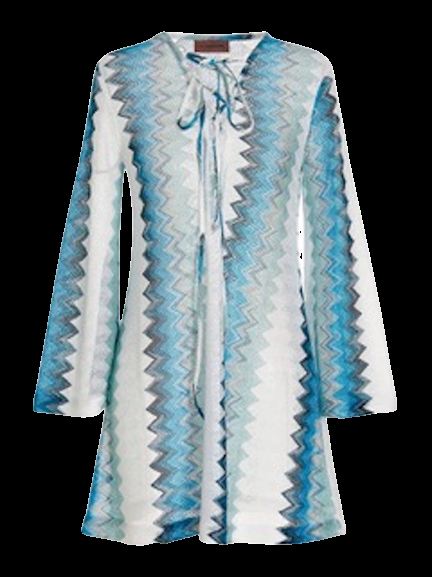 NEUHEITEN Mini Kaftan Blau Cyber Monday