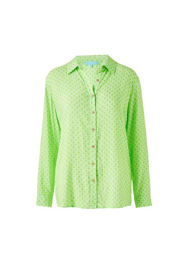 RESORTWEAR Millie Bluse Lime Vatertagsangebot