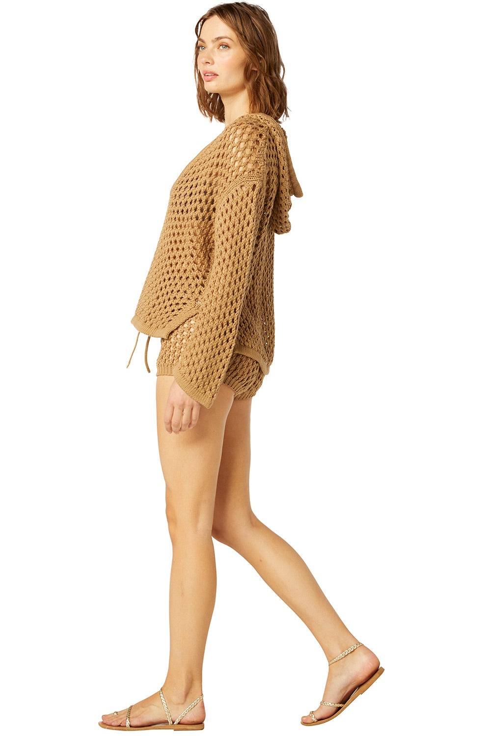 RESORTWEAR Daisy Shorts Mocha VIP-Rabatte