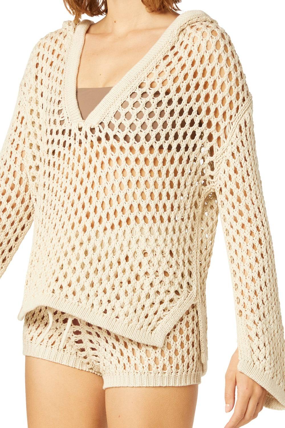 RESORTWEAR Shamani Hoodie Natural Kostenlose Rückgabe