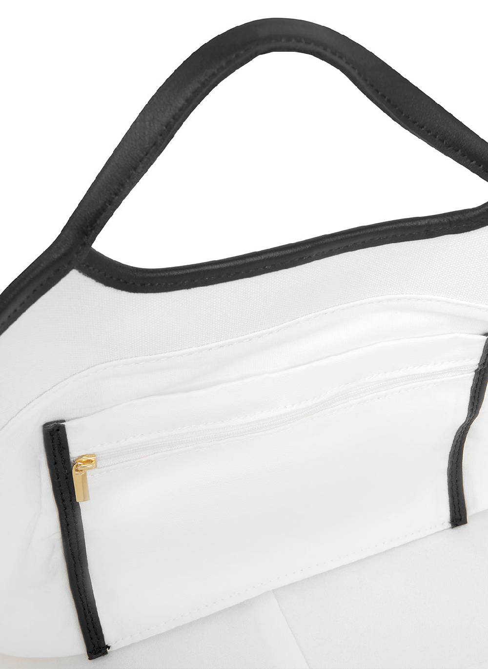 ACCESSOIRES Pisa Tasche White/Black Vierteljährliche Förderung
