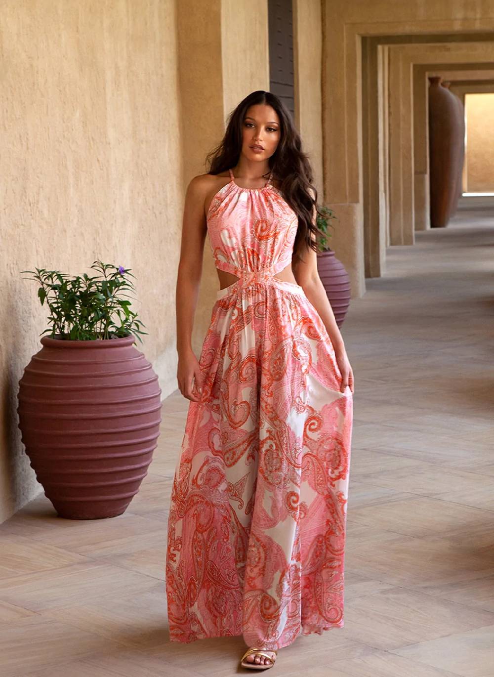 NEUHEITEN Arabella Maxikleid Duchess Auslauf
