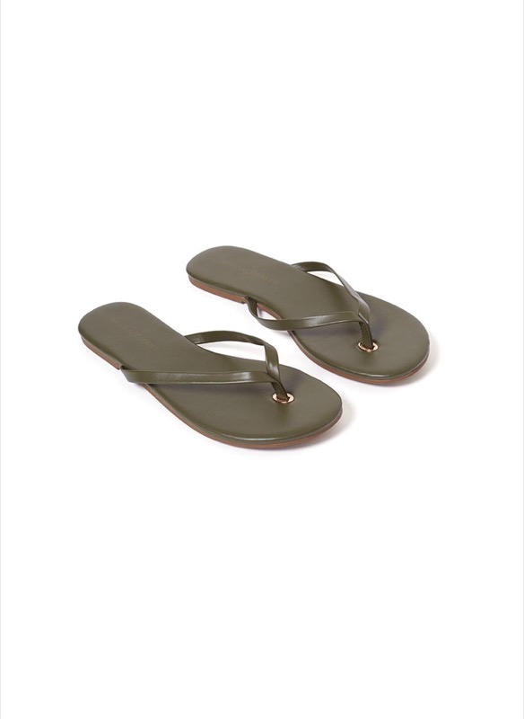 ACCESSOIRES Flip Flop Olive Meist gekauft