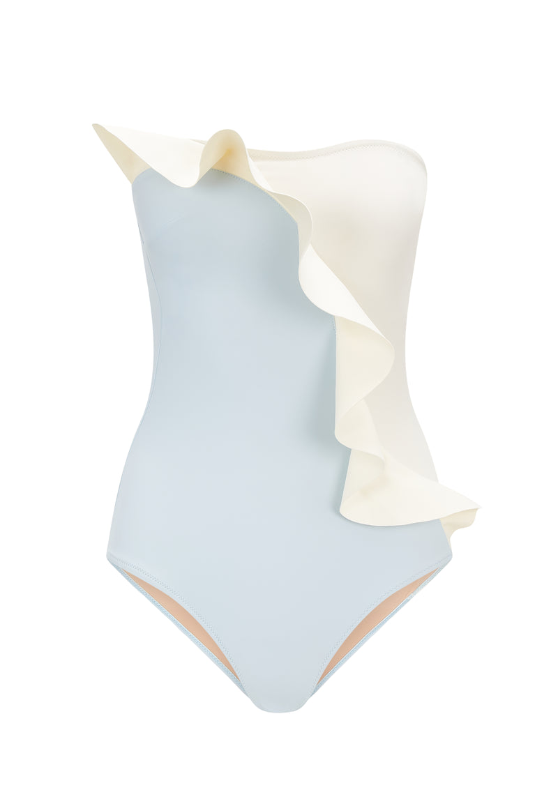 NEUHEITEN Pavana Badeanzug Creme/Skyway Begrenztes Angebot