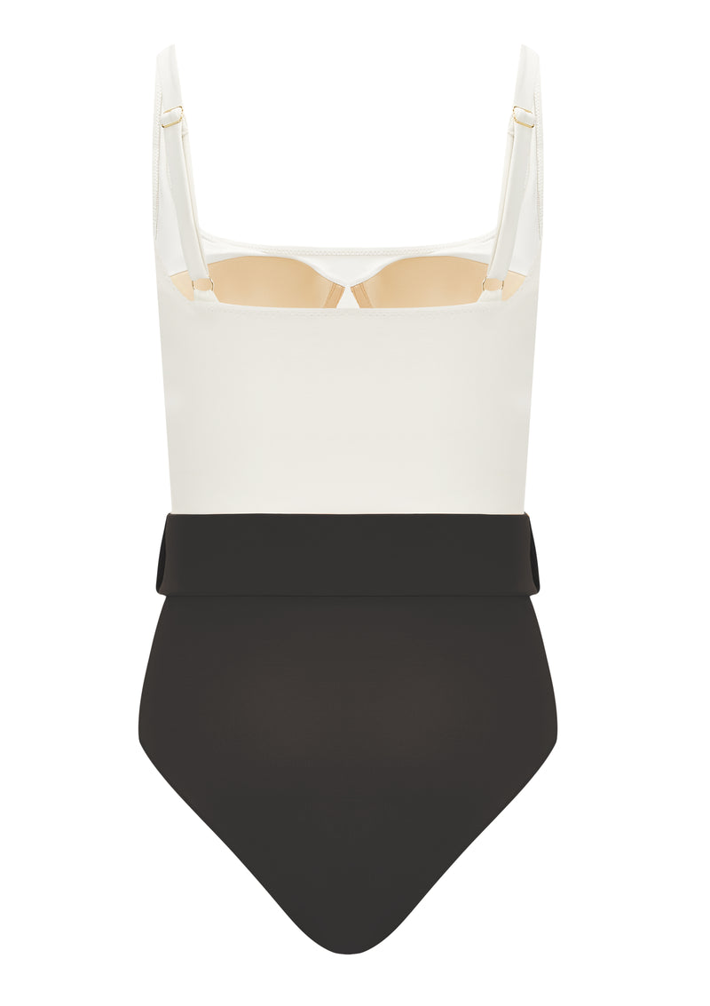 NEUHEITEN Cassandra Badeanzug Black/Creme Black Friday