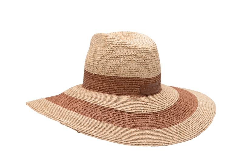 ACCESSOIRES Scirocco Hut Natur/Braun Valentinstagsangebot