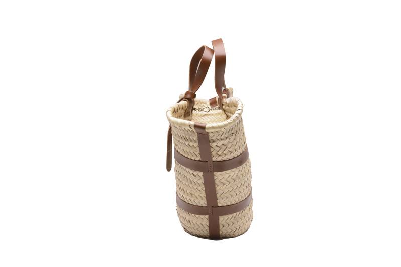 ACCESSOIRES Greta Korb Natur/Braun Lagerräumung