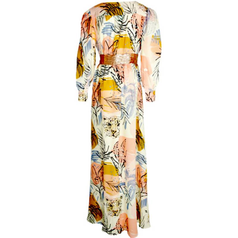 NEUHEITEN Maxikleid Abstract Jungel Bestseller