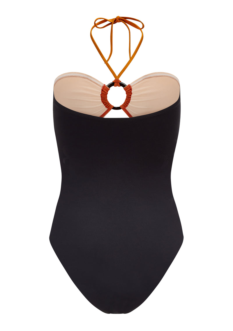 NEUHEITEN Rao Badeanzug Amber/Black/Creme Tägliche Deals