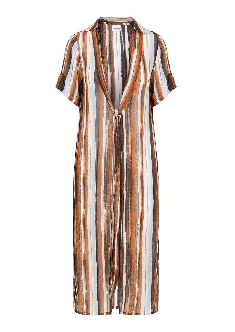 NEUHEITEN Yani Kaftan Kleid Yancystripe Sonderangebote