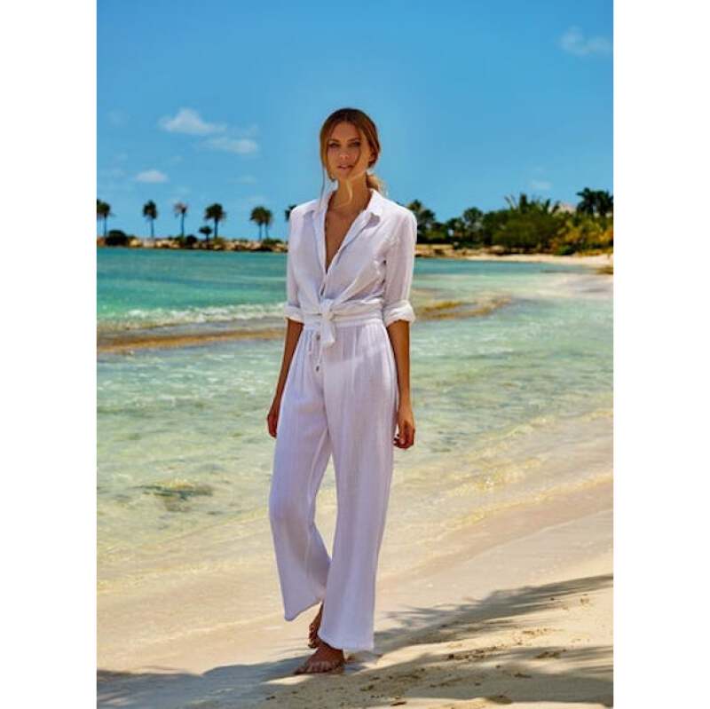 RESORTWEAR Krissy Hose White Bis zu 65% Rabatt