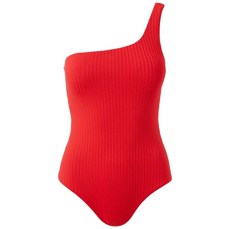 NEUHEITEN Palermo Padded Badeanzug Red Ribbed Discount Store für neue Produkte
