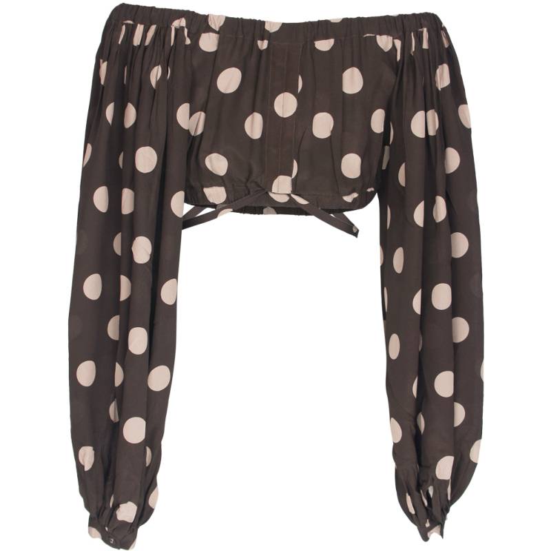 RESORTWEAR Blake Top Dot Coffee 50% Rabatt für begrenzte Zeit