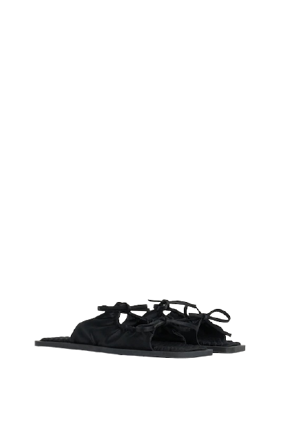 ACCESSOIRES Adele Sandale Schwarz Angebote