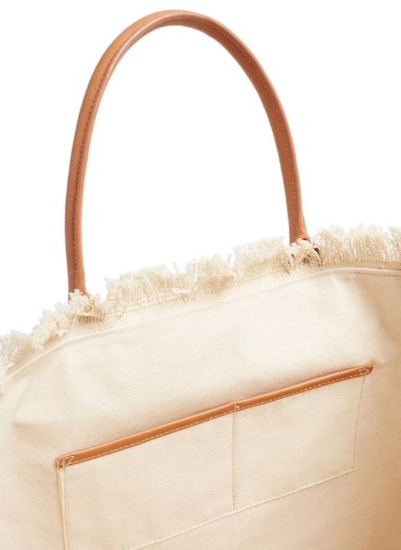 ACCESSOIRES Cap Ferrat Tote Beige Limitierter Zeitrabatt