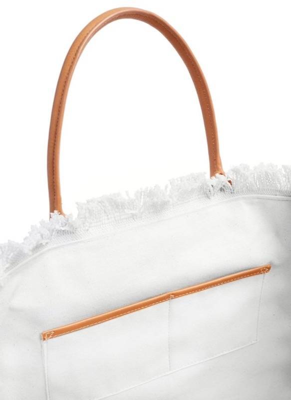 ACCESSOIRES Cap Ferrat Tote Weiß Fabrik Onlineshop