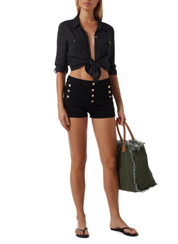 ACCESSOIRES Cap Ferrat Tote Olive Fabrikpreis