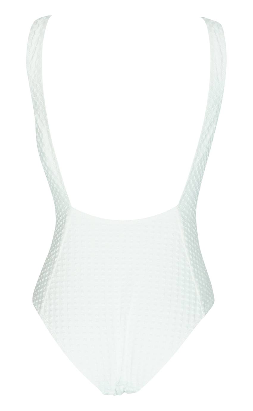 NEUHEITEN Cora Padded Bügel Badeanzug Weiß Exklusivangebot