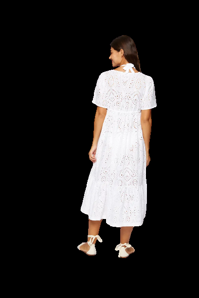 NEUHEITEN Island White Midi Tunika Top Angebot