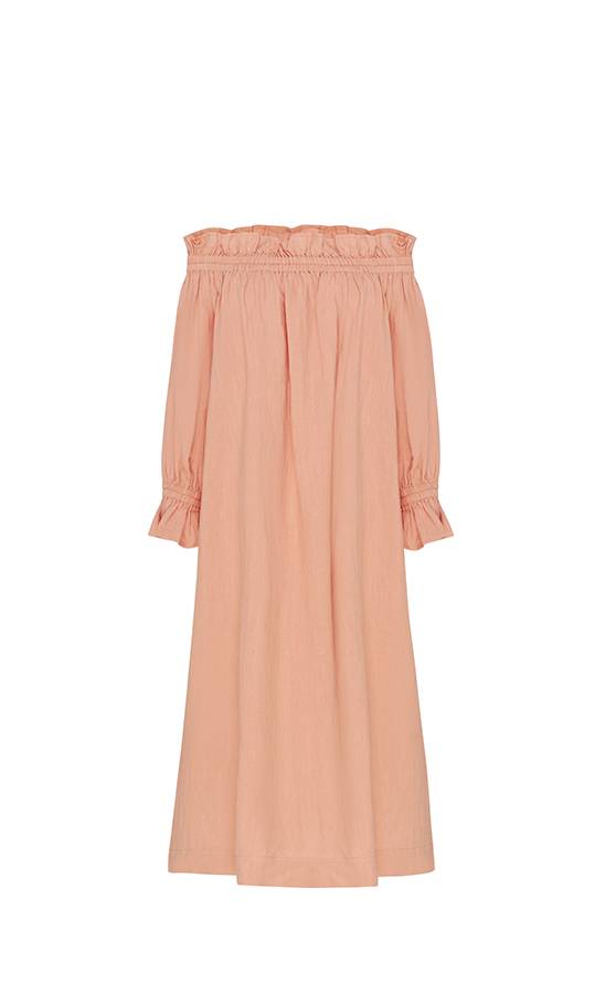 NEUHEITEN Spalla Maxikleid Watermelon Online Outlet