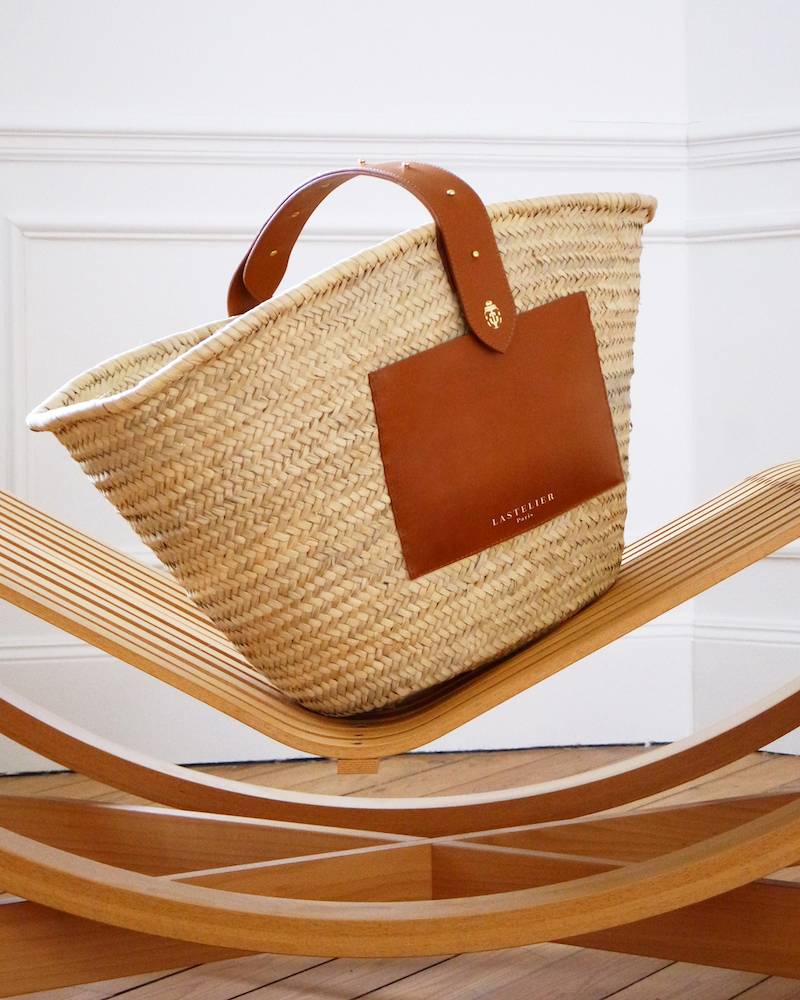 ACCESSOIRES Tulum Korbtasche Cognac Neueste Stile