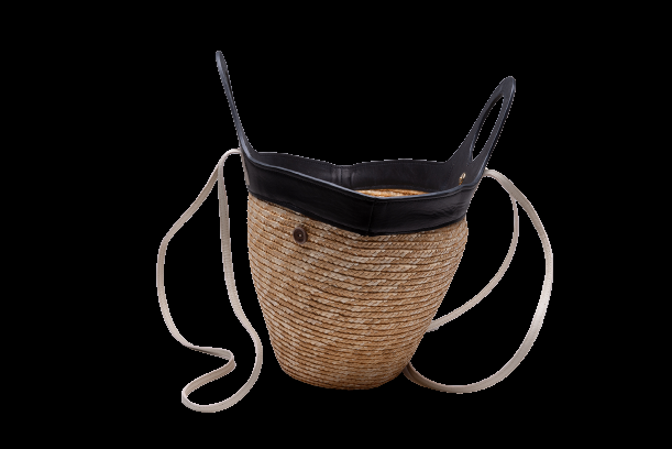 ACCESSOIRES Tote Natur Schwarz Sonderangebot der Fabrik