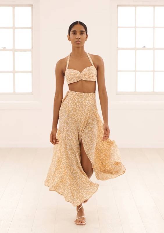 RESORTWEAR Milu Wickelrock Dotty Sand 50% Rabatt für begrenzte Zeit