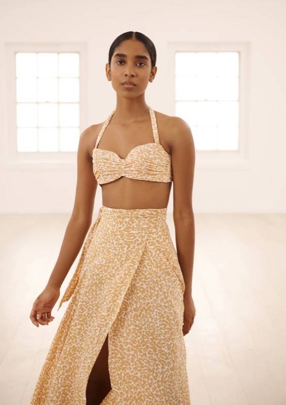 RESORTWEAR Milu Wickelrock Dotty Sand 50% Rabatt für begrenzte Zeit
