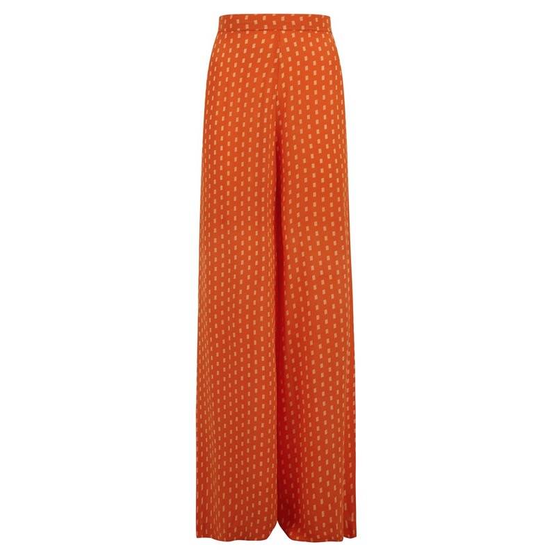 RESORTWEAR Diana Seiden Hose orange Meist gekauft
