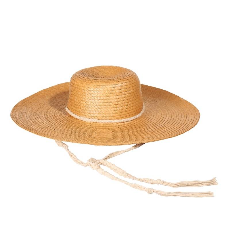 ACCESSOIRES Arezzo Strohhut in Zimt Exklusivangebot