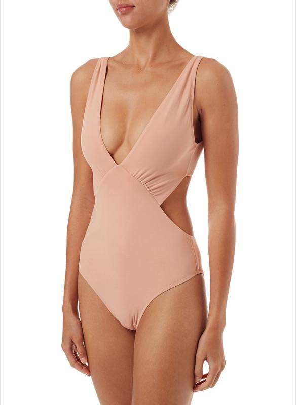 NEUHEITEN Delmar Padded Badeanzug Nude Saisonschlussverkauf