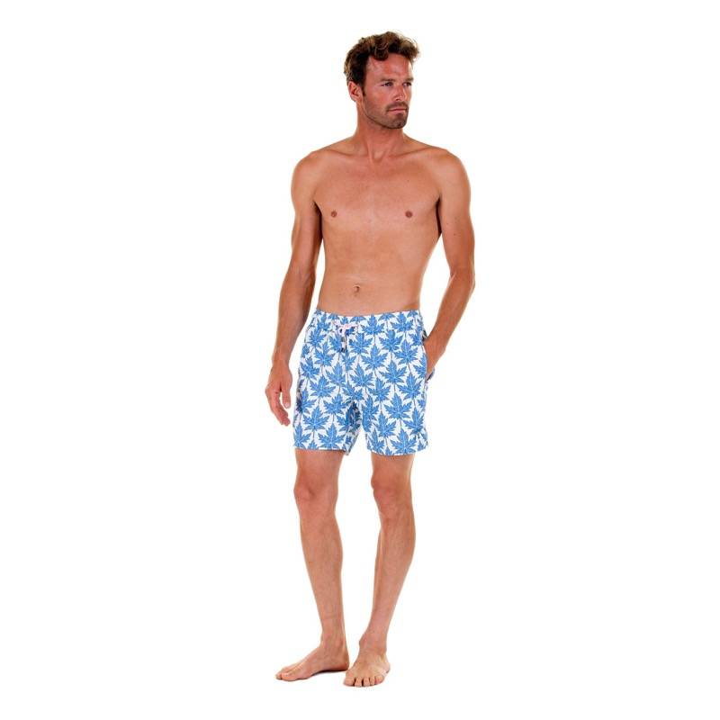 HERREN Badehose Papaya blau Cyber Monday