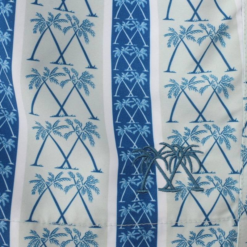 HERREN Badehose mit Streifen in blau Neueste Mode
