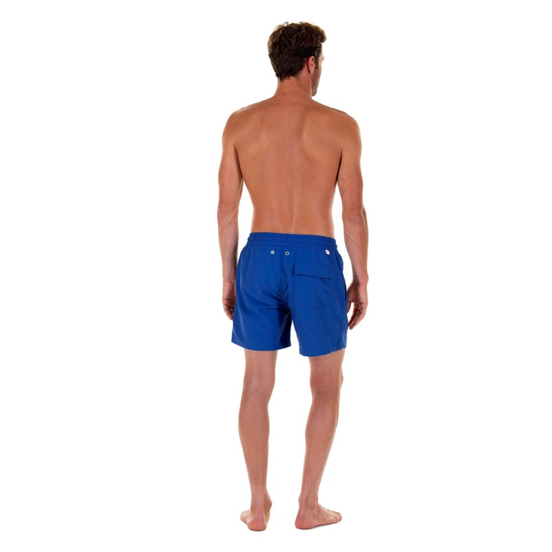 HERREN Badehose in regatta-blau Blitzangebot