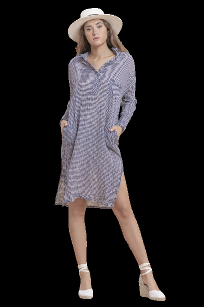 SALE Tribeca Kleid Blau VIP-Rabatte